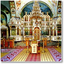 (36/45): Jabeczna - Monaster w. Onufrego, cerkiew wntrze